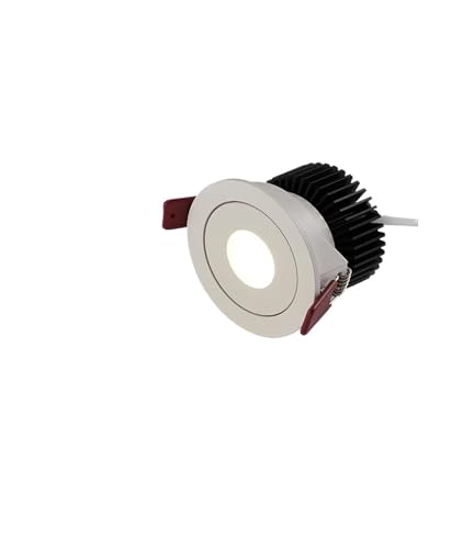 Spot LED encastrable downlight COB 10W blanc 6000K dimmable trou 75mm