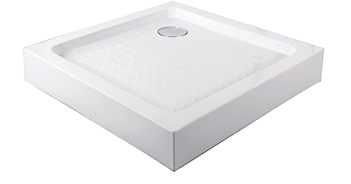 Sanotechnik Duschwanne Duschtasse Brausetasse PAN 80 x 80 x 15 - Duschwanne Duschtasse Brausewanne Brausetasse Duschbecken Dusche Wanne Bad Badezimmer Weiß