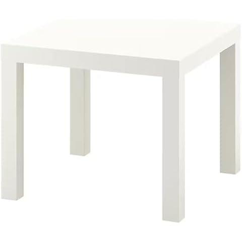 Ikea LACK Side Table in White Stained Oak Effect Cover