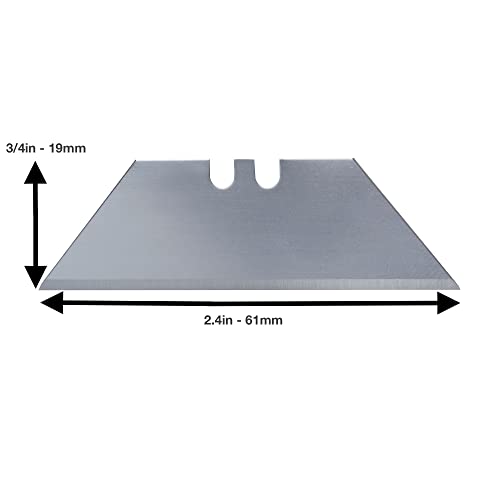 Utility Knife Blades Ten Pack for Box Cutter Blades Refills 10 Heavy