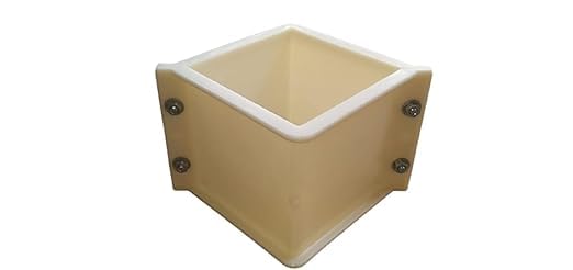 Cubic Lab Mold PVC Cube Mold 150mm Lab & Site Testing Equipment -1 Pc : Amazon.in ...