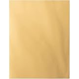 Foil Cardstock - 24-Pack Gold Foil Metallic Mirror Board Sheets for Arts and Crafts, 8.5 x 11 Inches, 350gsm Letter Sized Gold Poster Board, Scrapbook Paper, DIY Card, Invitation Supplies