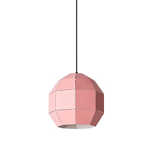 Lampe à suspension jaune pour illuminer un salon sombre au style moderne