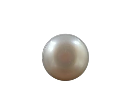 FINE GEMSAAA++ Quality Pearl Moti Stone Original Certified With Lab Certificate ब्यूटीफुल White Pearl Chandra Ratan Fresh Water Pearl Beads Natural Pearl Stone Real White Pearl साउथ सी पर्ल मोती