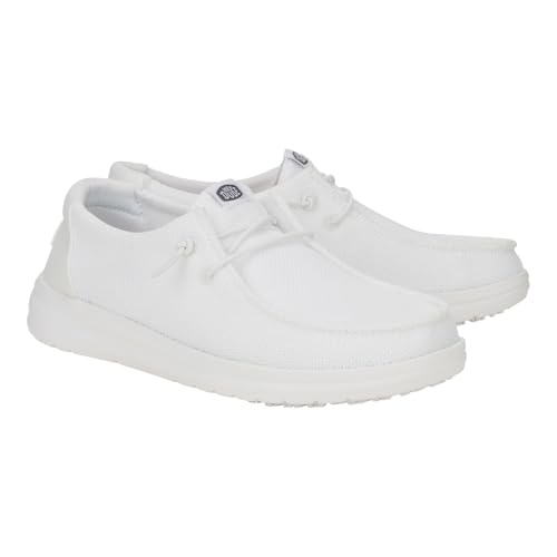 Image of HEYDUDE Women's Wendy Work CE Slip-On Loafers | Lightweight CE-Certified Work Shoes | Water-Repellent & Slip-Resistant Outsole