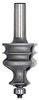 Amana Tool - 54224 Carbide Tipped Classical Architectural Molding 1/8 x 5/32 Radius x 1-3/8 Dia x 1-5/8 x 1/2" Shank