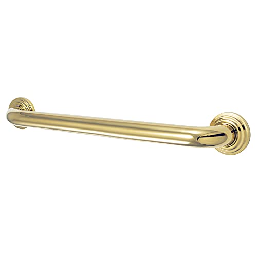 Kingston Brass Dr214162 Designer Trimscape Milano 3-Layer Flange 16-Inch Grab Bar, Polished Brass #TOP15