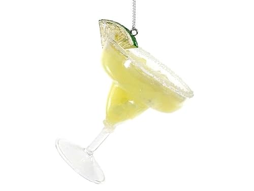 Margarita Cocktail | Cody Foster Vintage-Inspired Glass Blown Collectible Christmas Ornaments