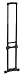 Produktbild Allit 420900 113 Trolley für AluPlus Service 44, Schwarz