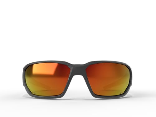 EDGE Dawson Wrap-Around Safety Glasses Premium ANSI Z87 Safety Glasses High Impact Rated Non Slip Sunglasses