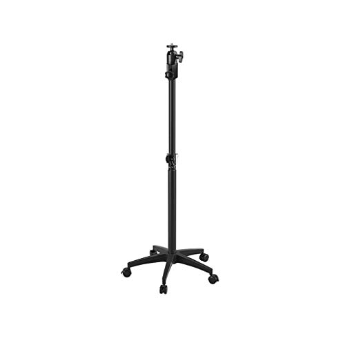 Soporte de proyector con polea móvil y estante ajustable de altura para oficina, hogar, escenario o estudio (Capacidad de carga 3KG) miniatura 1
