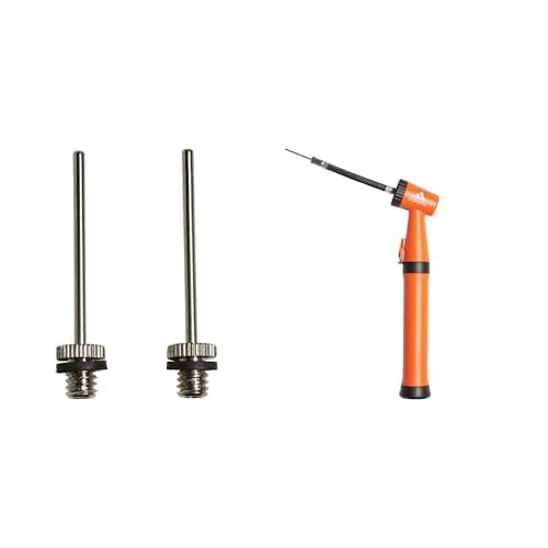 adidas Football Needle Replacement Set, One Size and adidas Air Pump