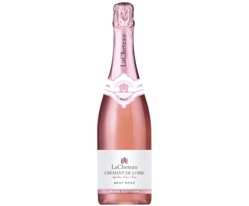 LaCheteau - Crémant de Loire Rosé Pink Edition Brut - Premium trocken rosé Sekt aus Frankreich, Methode Traditionnelle (1 x 0.75 l)
