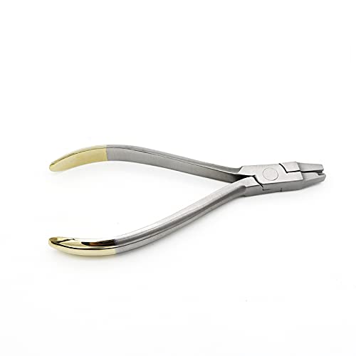 Miniatura 5 de Pinzas de abrazadera de gancho libres dentales Alicates de ortodoncia dentales Instrumento Alicates de colocación de gancho prensable Acero