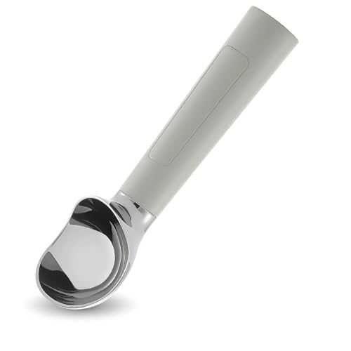 Cucchiaio da gelato intelligente con batteria ricaricabile Design ergonomico per gelati allo yogurt Facile ricarica Utensili da dessert riscaldati a batteria