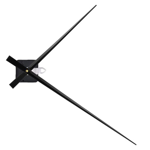 Piceioep Mécanisme de mouvement d'horloge à longues aiguilles de 450 mm pour grandes horloges murales