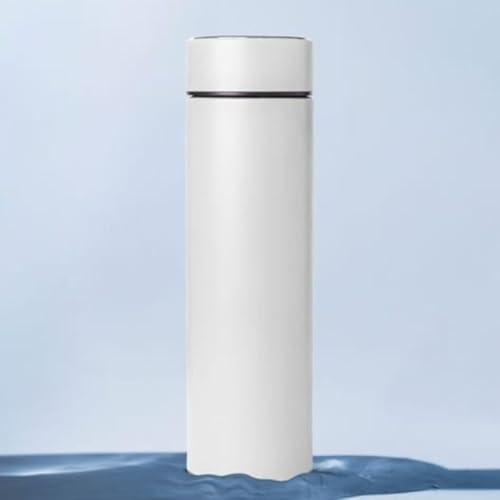 Image of Your Name Personalized Stainless Steel Sports Water Bottle White Colour Steel Bottle Corporate Gift (White)