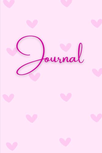 Pink Hearts Journal
