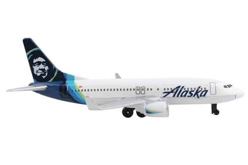 Daron Alaska Airlines Single Plane Vehicle , Blue, Kid