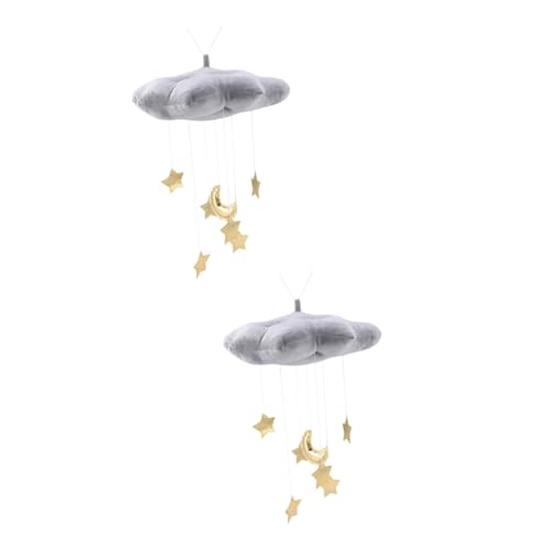 Faux ménage décorations de bébé suspendues avec finitions soignées