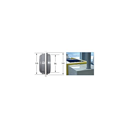 Airfit 50075AM Screw-On Sleeve DN 75 Pipe Connection KS-Grey, Klein - Image 4