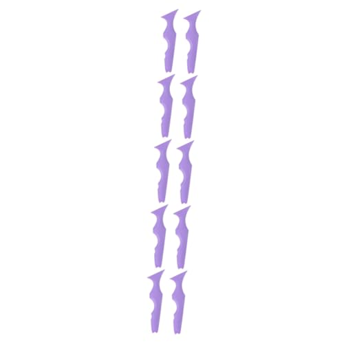 Pochoirs à eyeliner silicone Ipetboom de 10 pièces pour le maquillage des yeux des femmes