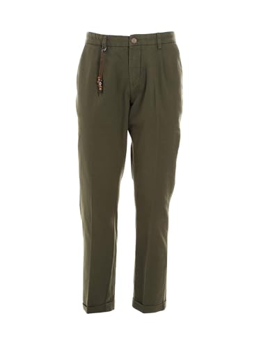 Pantalon homme vert Yes-zee pour vos sorties décontractées