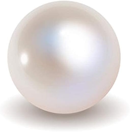 Khushbu Gems Natural Pearl (Moti) 3.25 to 3.50 Ratti Original Lab Certified South Sea Astrological Loose Gemstone