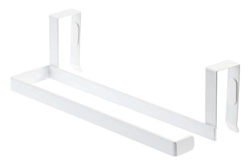 Yamazaki Industries 7513 Kitchen Paper & Towel Hanger Tower, White