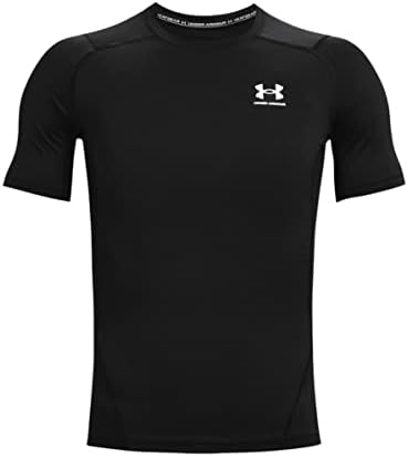Under Armour Men's UA HG Armour Comp SS Short Sleeve Functional Shirt Quick Dry T-Shirt with Compression Fit