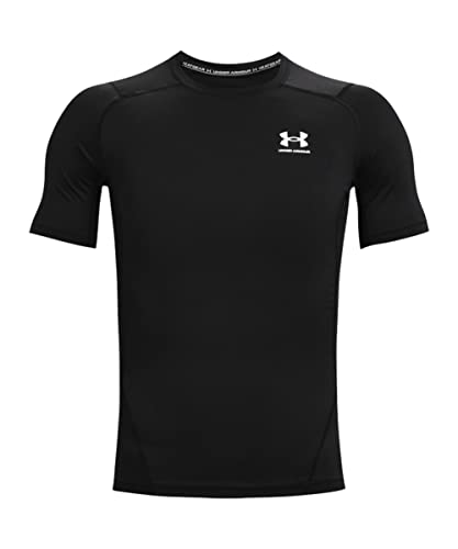 Image of Under Armour Men's UA HG Armour Comp SS Short Sleeve Functional Shirt Quick Dry T-Shirt with Compression Fit