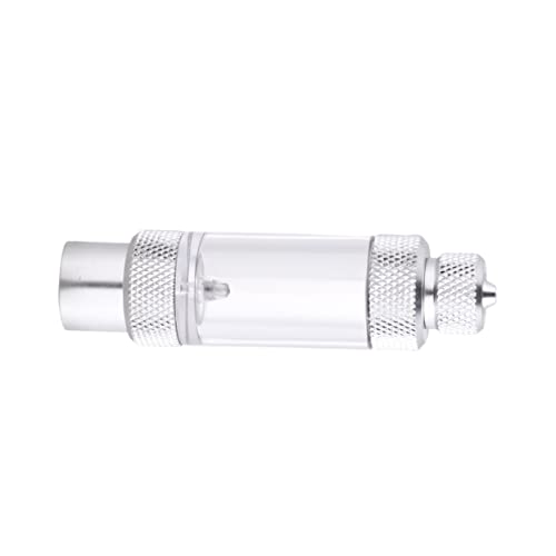 Toddmomy バブルカウンター 二酸化炭素測定装置 逆止式 シングルヘッド 水槽用 チェックバルブ内蔵 気泡計測 アルウム製