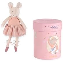 Petite Ecole De Danse - Anna the Mouse Doll in gift box By Moulin Roty