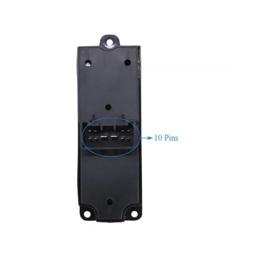 Commande lève vitre réactive avec interrupteur principal durable pour MPV 2000-2006