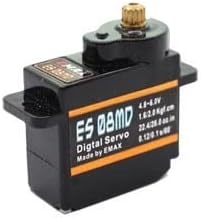 EMX-SV-0276 ES08MD II 13g Mini Metal Gear Digital Servo for RC Robotics Plane Wing Car Radio Control Vehicles 1pc