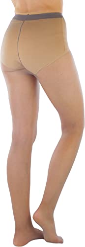 Image of ToBeInStyle Women's Pack of 6 Sheer Solid 100% Nylon Pantyhose