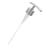 NULYLU Pumpe für Lotionsflaschen Pumpenkopf für Lotionsflasche Conditioner-Flaschendüse Kopf Einer Shampoo-Pumpe Flaschenversorgung zu Hause Pumpenkopf aus Metall Zinklegierung Silber