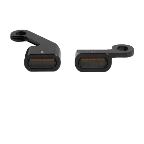 Luz trasera de señal de giro para motocicleta Softail y Touring con lente ahumada e indicador