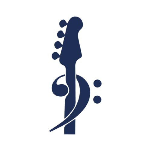 Tattwo.me - Tatuaggio temporaneo per adulti e bambini, 2 settimane, resistente all'acqua - chiave di basso- Inchiostro vegetale - Certificato cosmetico UE (5X5 - P0820)