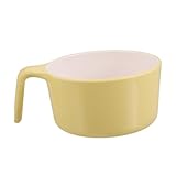 CHICAMPERA 小蜜蜂キッズボウル 食器 軽量耐久 ハンドル付きスープカップ 幼児用 丸縁 プレートとフルーツボウル付き お子様の食事とおやに