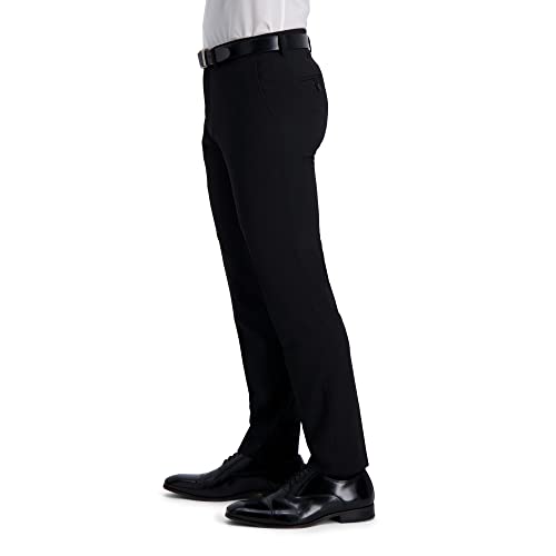 Haggar Men's JMH Premium Stretch Slim Fit Suit Separates - Pants & Jackets Jet Black Solid 32W x 29L - image 3