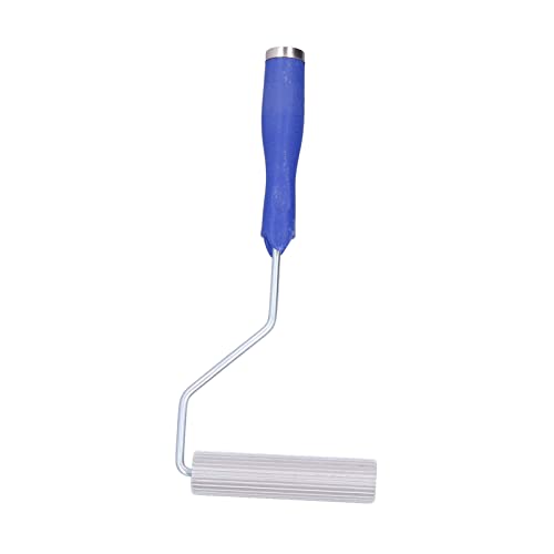 Herramienta de Paleta de Burbujas de Aleación de Aluminio de Aluminio de Fibra de Vidrio para FRP, Rodillo de Defoaming de 12.4 Pulgadas con Ergonómico