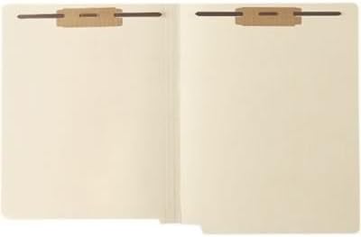Medical Arts Press 18 pt. Full-Cut End-Tab File Folders, Two Fasteners/Mylar, Position 1&3, 50/Bx (52415)
