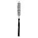 Spornette 3/4 Inch Mini Rounder Hair Brush Metal Thermal Barrel & Boar & Nylon Bristle Combo Extra Small Round Brush for Blow Drying, Styling, Smoothing & Volume (MR-1) For Barbers Short Curly Bangs