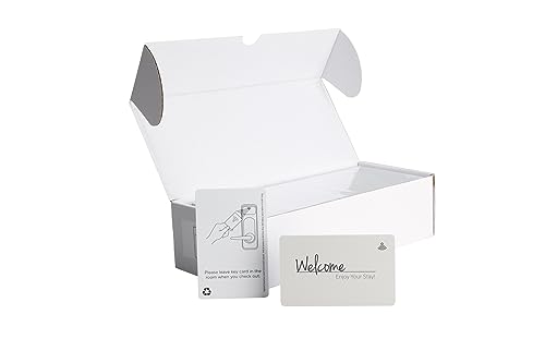 2000pcs – Wholesale Hotel Products Hotel & Motel RFID Touchless Entry Key Cards (2000 Cards) - Compatible with Onity, Ilco, Saflok, Kaba, Securelox, and Miwa - Electronic Hotel Lock Systems