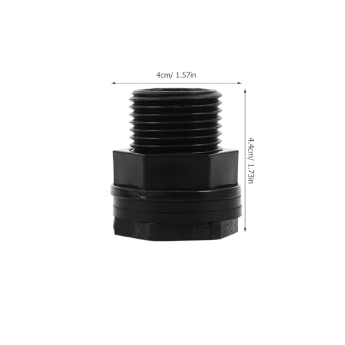 Adaptateur raccord tuyau réservoir eau NPT x GHT HEMOTON pour réparation de jardin