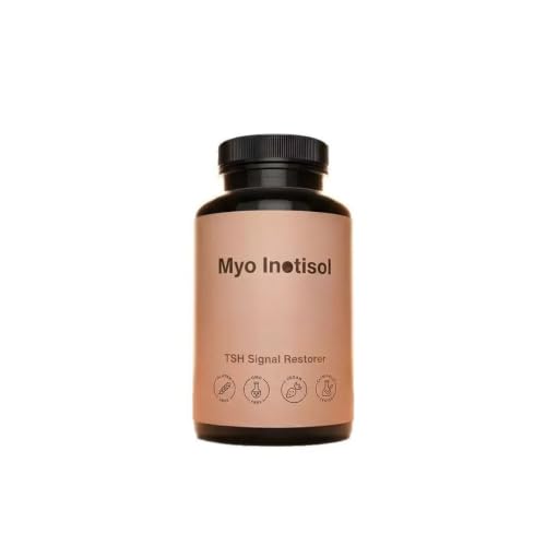 Inositol para mujeres y salud de la tiroides en cápsulas veganas