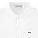 Lacoste Unisex-Child Short Sleeve Classic Pique Polo, White, 14Y