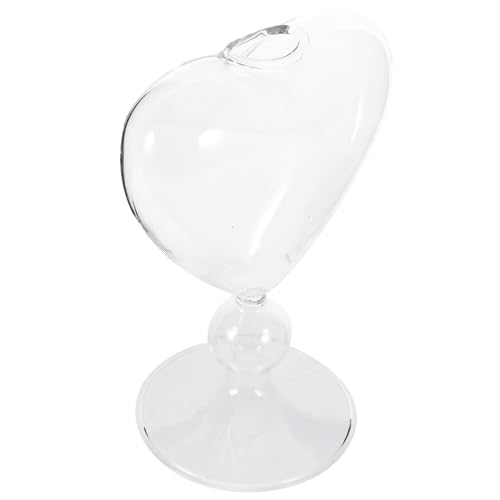 GRADENEVE Copa De Vino En Forma De Corazón 1PC Vaso Creativo De Transparente Para Cócteles y Fiestas Taza Práctica Para Celebraciones y Especiales