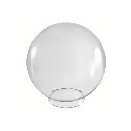 Globo de Vidro 15x28 Transparente Melhor iluminação para Sala de Estar